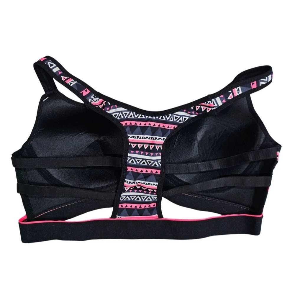 NWT Youmita Boho Racerback Sportsbra Bundle Strappy Back Mesh Lining Size 40 D - Picture 4 of 15
